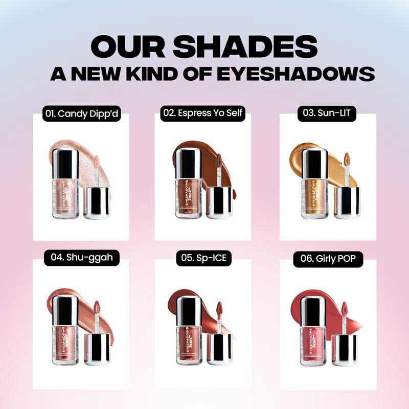 Final 3 Hours: 60%OFFđ„Smudge-Resistant Liquid Eyeshadows with All-Day Hold