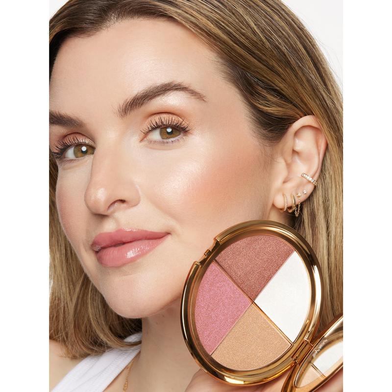 🌺Last 3 hours 60% off(only$12 per palette)⏰eye & cheek palette - eyeshadow and highlighter makeup (with Detachable Brush)