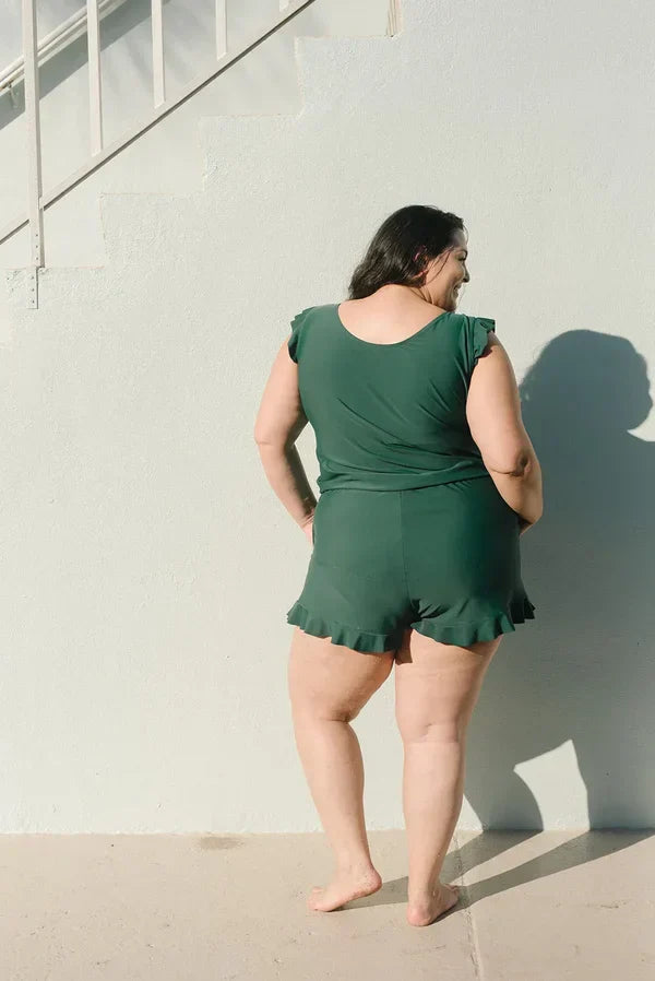 🔥 Last Day Promotion 50% OFF👗Swim Romper Built-in Bra🔥