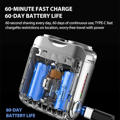 Mini electric explosive shaver(only $23 per razor)🔥HOT SALE 60% OFF🔥