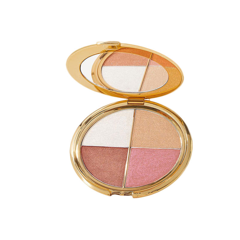 🌺Last 3 hours 60% off（only$12 per palette）⏰eye & cheek palette - eyeshadow and highlighter makeup (with Detachable Brush)